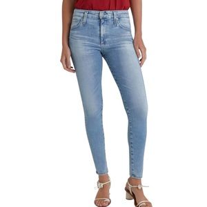 AG AG-ED™ Denim Farrah Ankle Skinny Highrise in 20 Years Futurity Wash / Light
